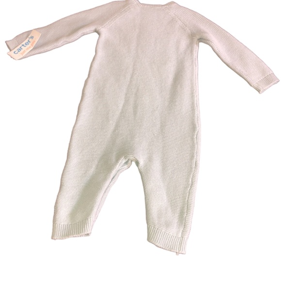 carter’s -just one you-Baby Boy Knit One-Piece Romper Set Size 6 Months - Picture 6 of 7